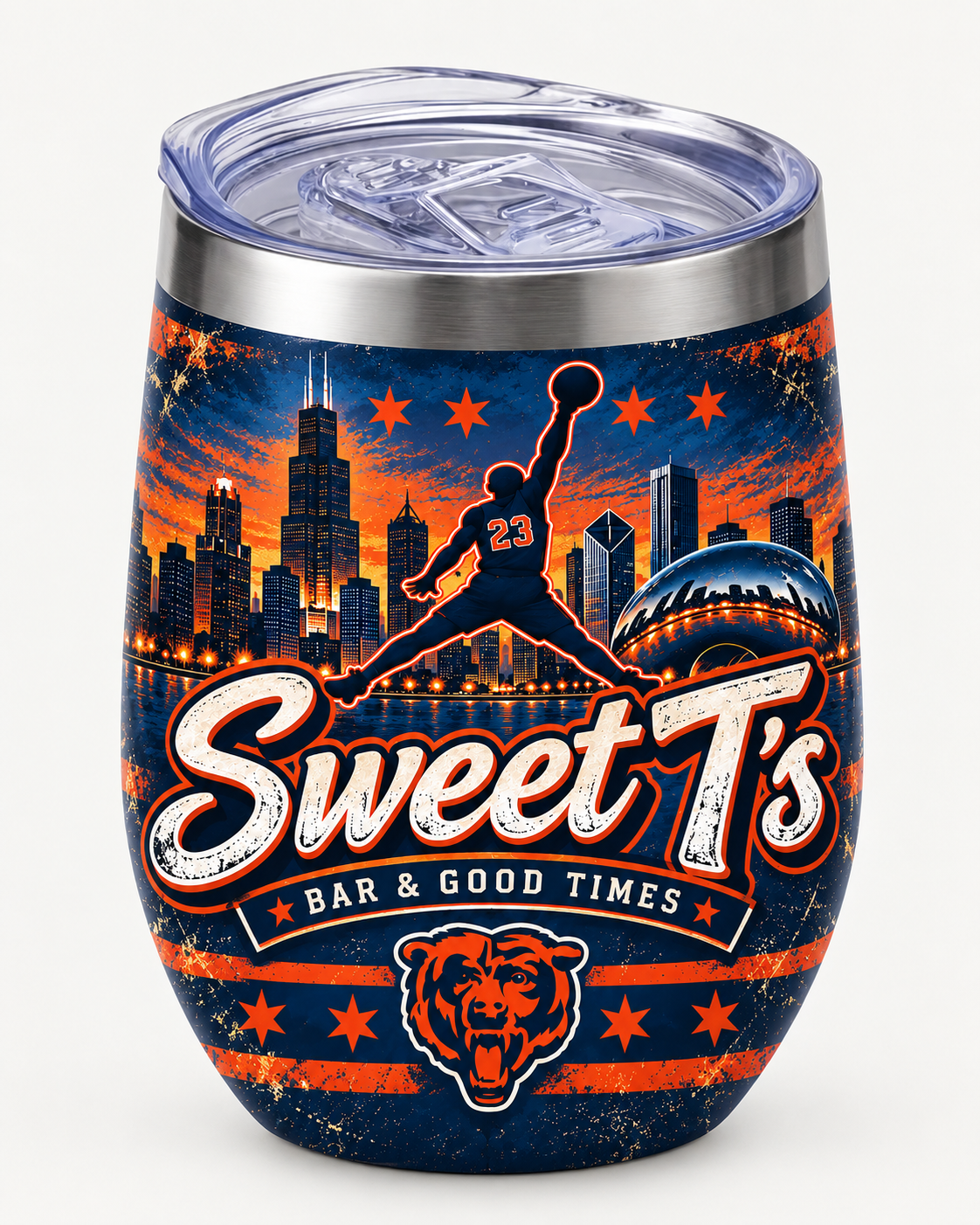 Custom 12 oz Tumbler – Personalized Full-Color Design