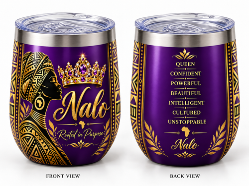 Custom 12 oz Tumbler – Personalized Full-Color Design