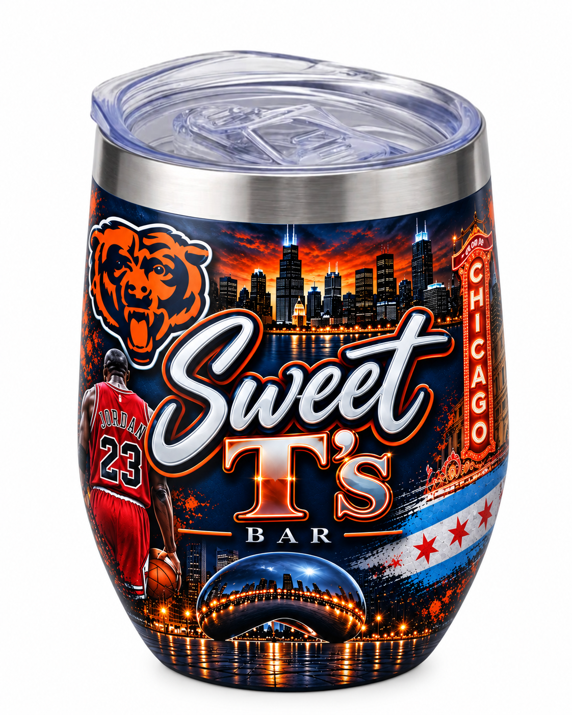 Custom 12 oz Tumbler – Personalized Full-Color Design